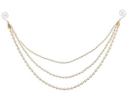 20 Layered Pearl Garland