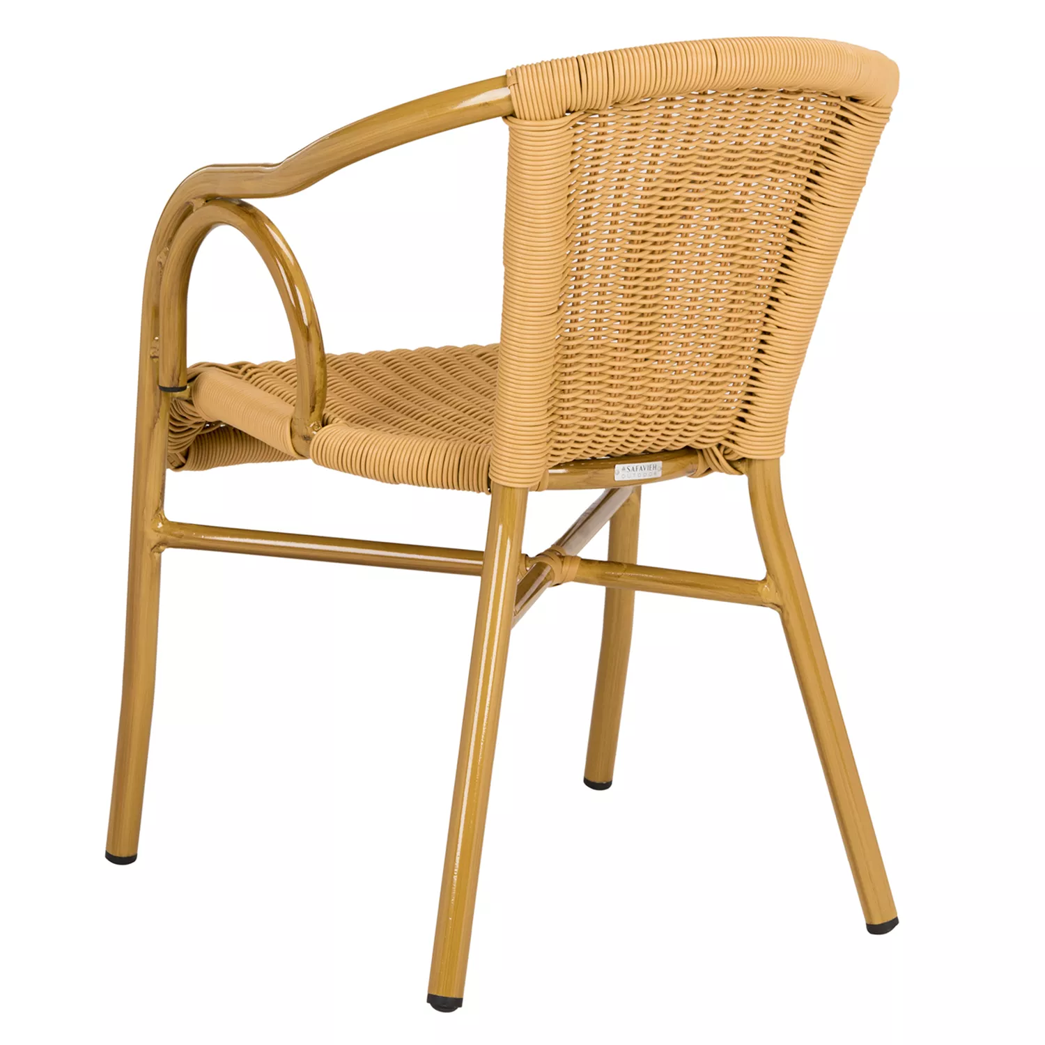 Safavieh Dagny Indoor / Outdoor Stacking Arm Chair 2-piece Set