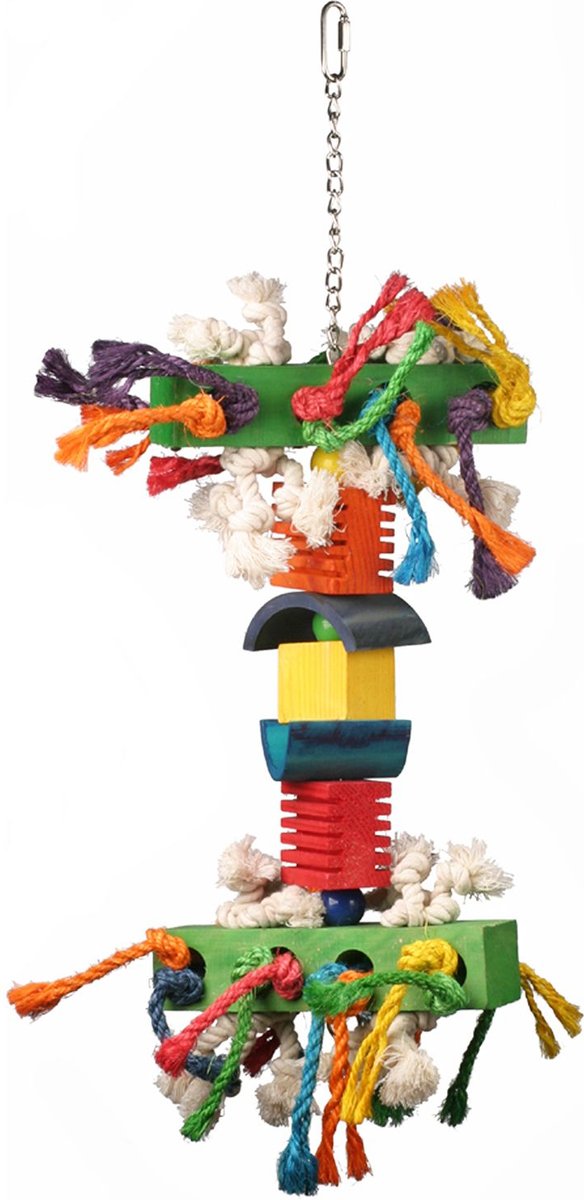 Super Bird Creations In the Groove Bird Toy， X-Large