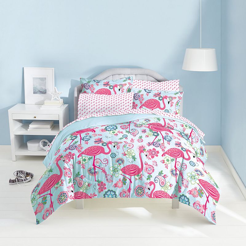 Dream Factory Flamingo Bed Set