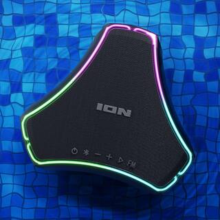 ION Audio Triumph Portable Bluetooth Waterproof Floating Boombox with LED Illumination iSP118