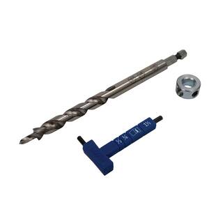 Kreg Easy-Set Drill Bit with Stop Collar and GaugeHex Wrench KPHA308