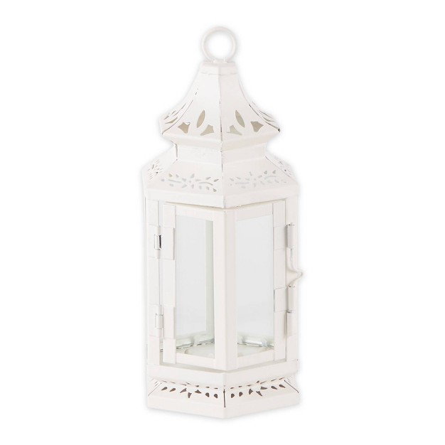 Iron Victorian Outdoor Lantern White Zingz amp Thingz