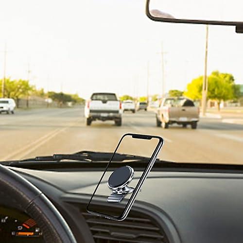 Magnetic Phone Holder - 360 Degree Rotation Car Phone Holder with 10 Magnets - Phone Mount for Car，