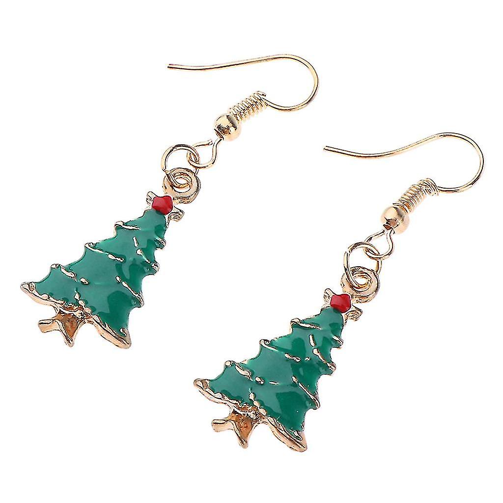 3x Women Santa Claus Lovely Christmas Jewelry Dangle Earring Women