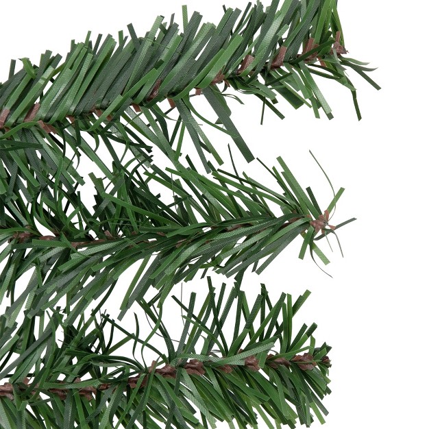 Unlit Canadian Pine 2 tone Artificial Christmas Garland