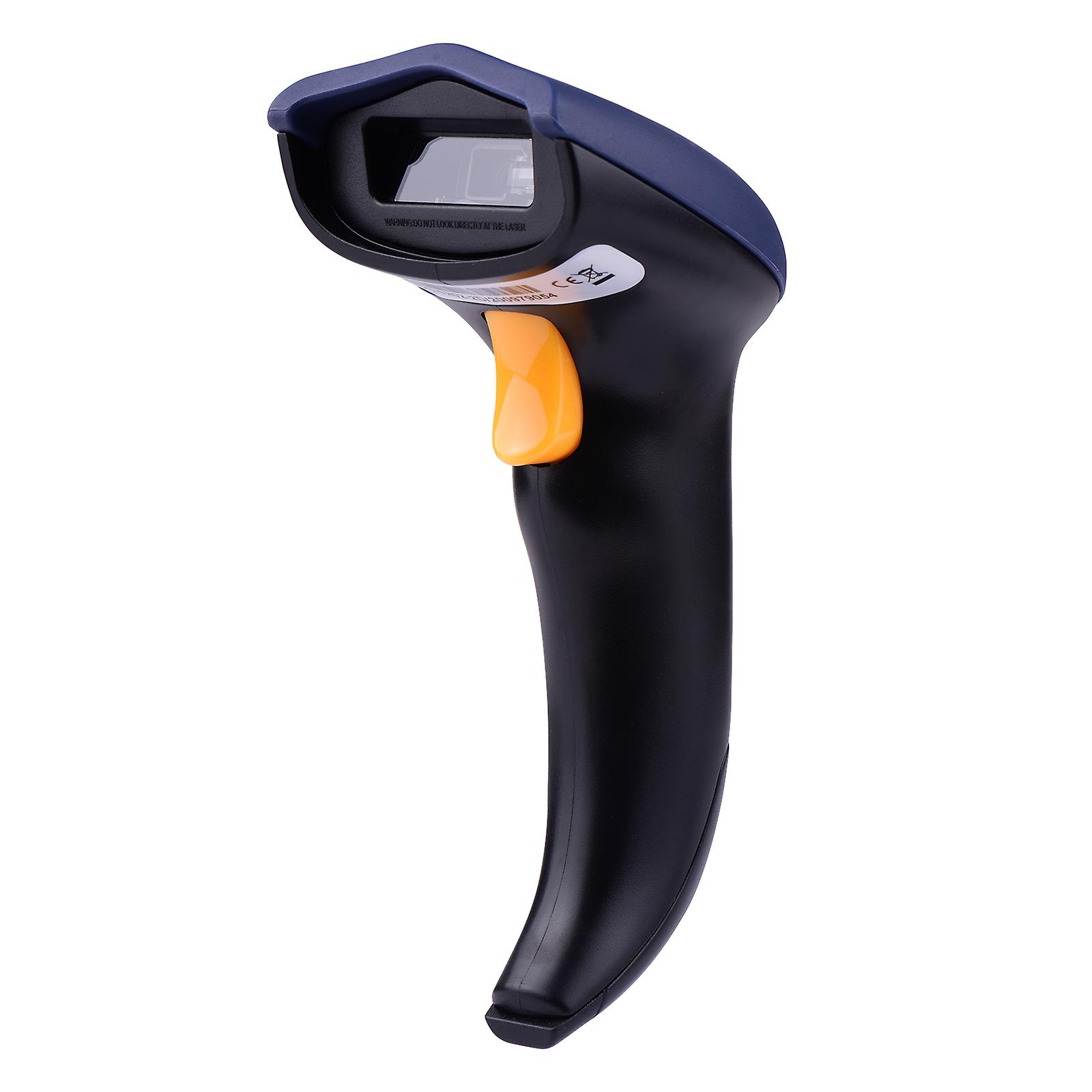 Handheld 1d2d/qr Barcode Scanner Usb Wired Bar Code Reader Manual Trigger/auto Continuous Scanning Support Paper Code/screen Code Compatible With Wind