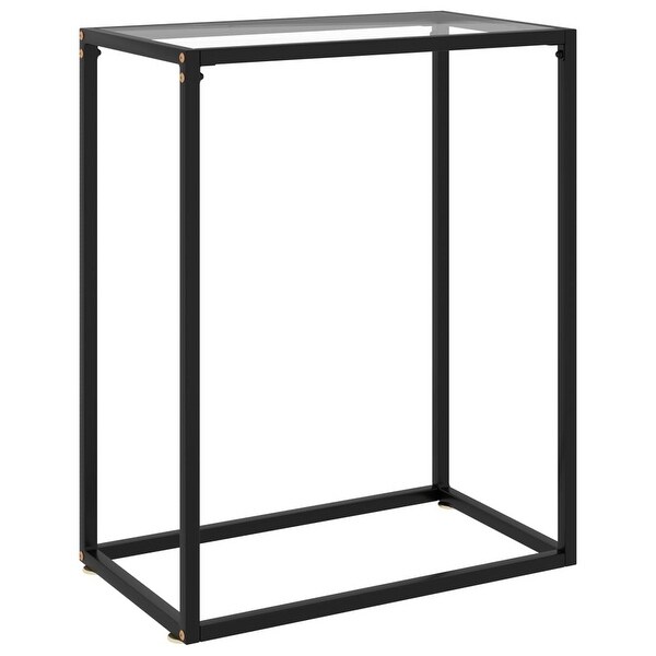 Console Table Transparent 23.6