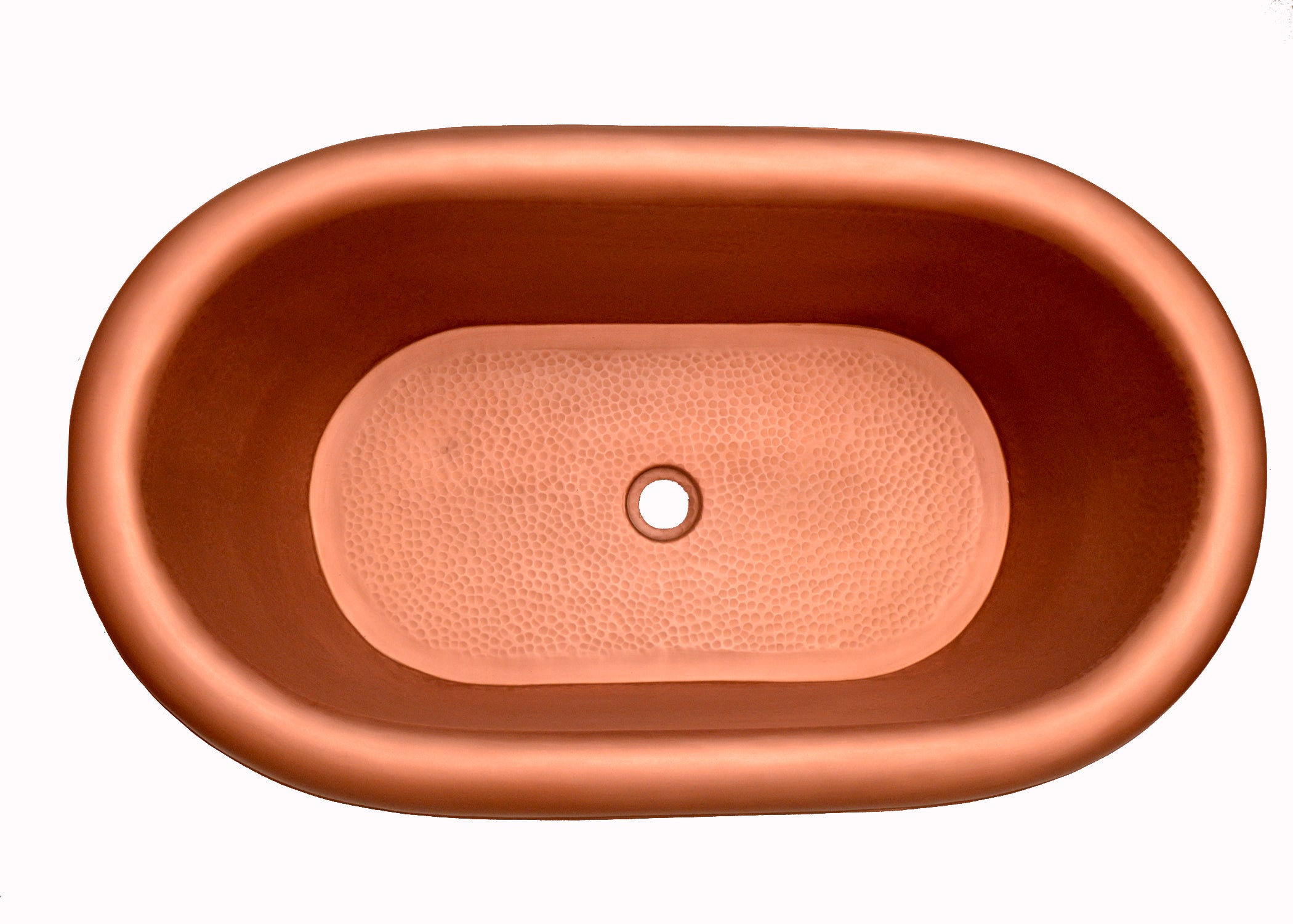 Picasso 32″ Copper Double Roll Top Tub