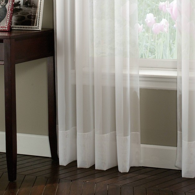 1pc Sheer Soho Voile Window Curtain Panel Window Curtainworks