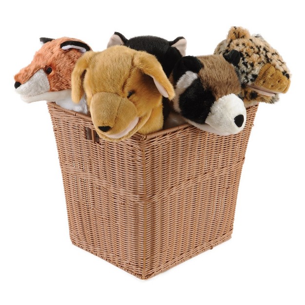 Kaplan Early Learning Washable Wicker Basket Large