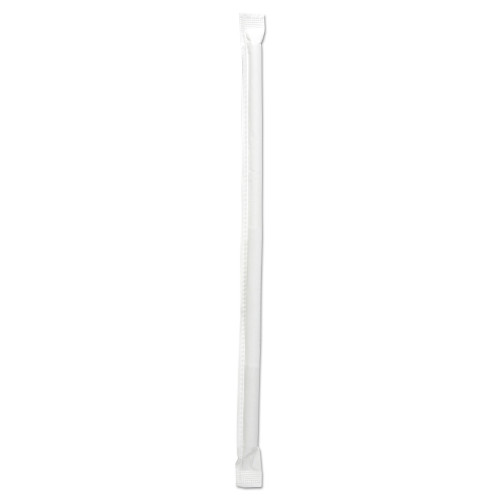 Boardwalk Wrapped Jumbo Straws， 7.75