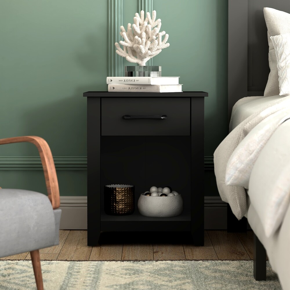 GALANO Gretta 1 Drawer Nightstand (Set of 2)