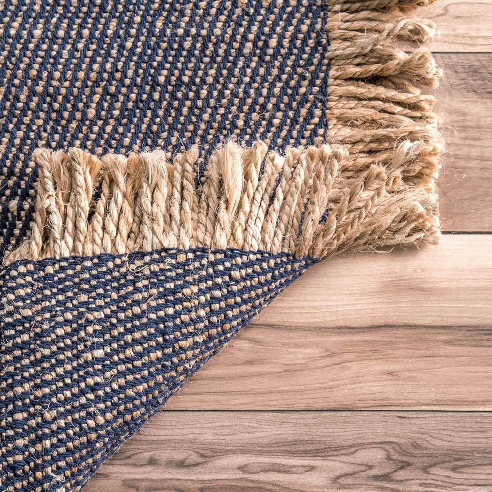 300X200 Cm  Handmade Jute Rug Jh-2053-Xl