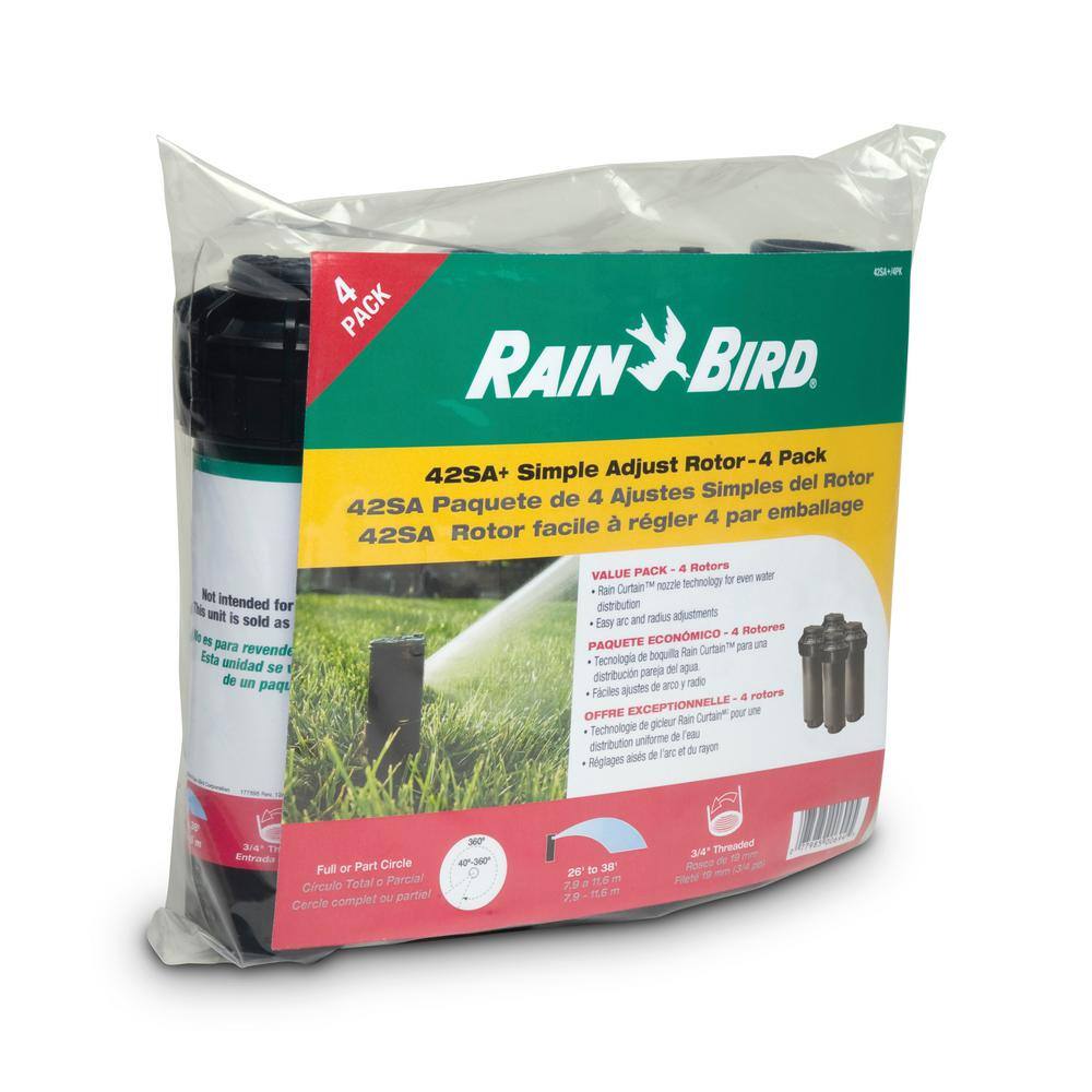 Rain Bird Rotor Sprinkler Heads (4-Pack) 42SA+4PKS