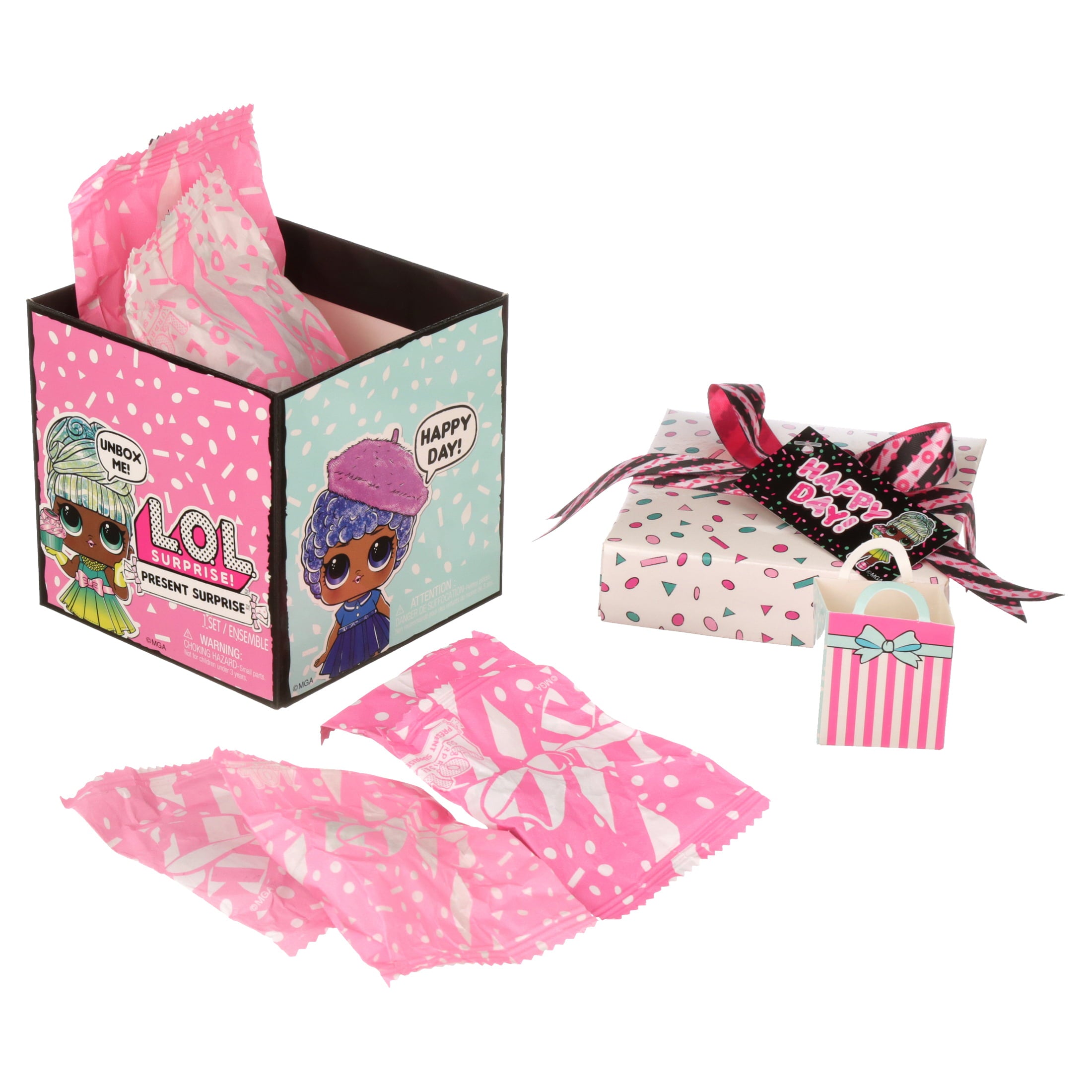 LOL Surprise Present Surprise Birthday Month Doll With 8 Surprises For Kids Age 5+