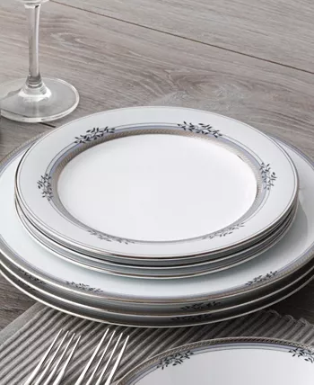 Noritake Laurelvale 4 Piece Salad Plate Set Service for 4