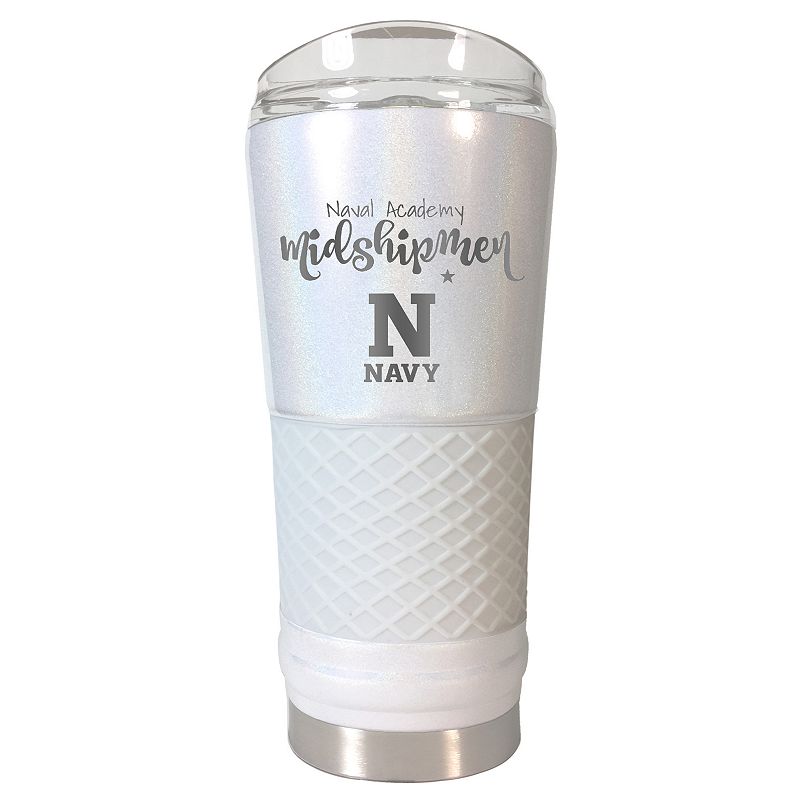 Navy Midshipmen 24-Ounce Draft Opal Tumbler