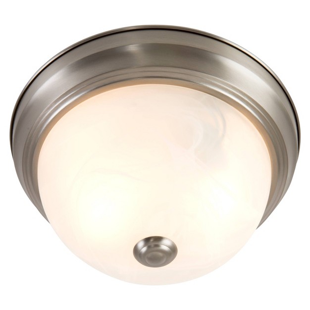 Yosemite 2 Light Flush Mount Satin Nickel