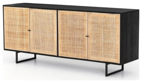 Carmel Sideboard   Black Wash   Tropical   Console Tables   by The Khazana Home Austin Furniture Store  Houzz