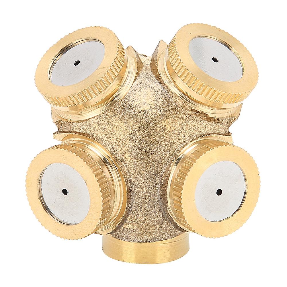 G1/2 DN15 Brass High Pressure Agricultural Sprayer Nozzle Atomizer Garden Irrigation Sprinkler