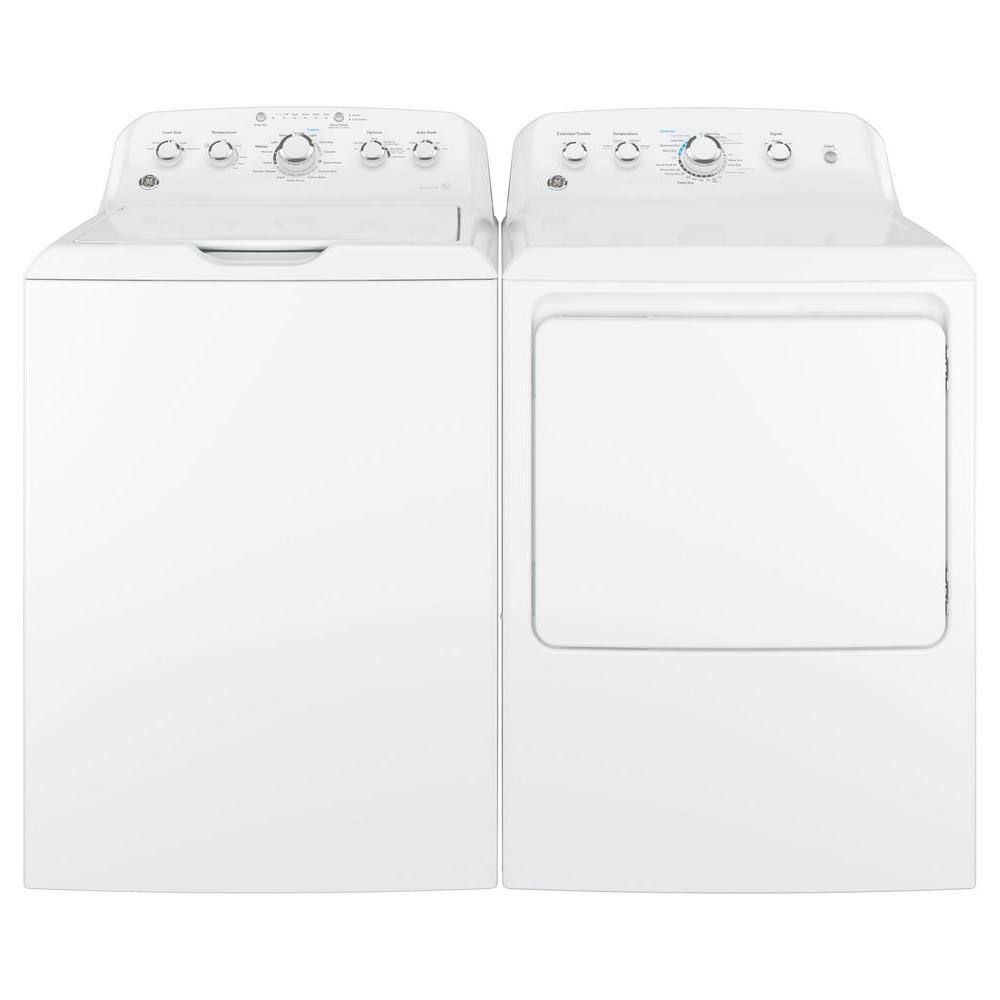 GE 7.2 cu. ft. Gas Dryer in White with Wrinkle Care GTD42GASJWW