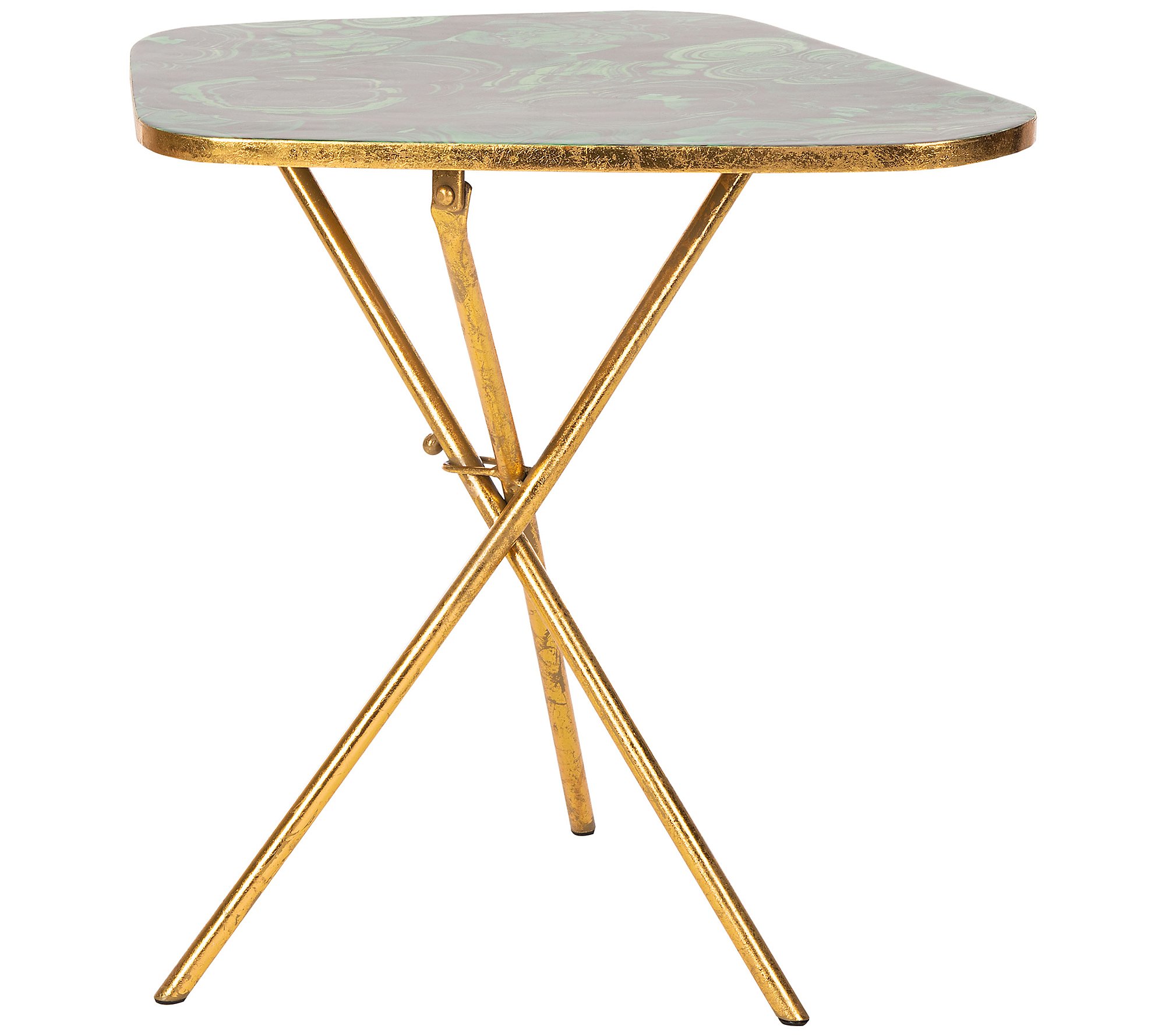 Safavieh Zamara Faux Agate Side Table