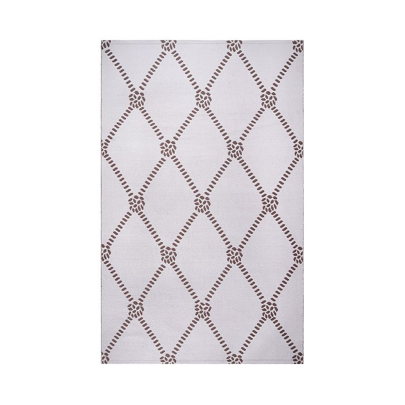 Superior Coastal Diamond Indoor/Outdoor Area Rug