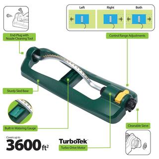 3600 sq. ft Oscillating Sprinkler 30300