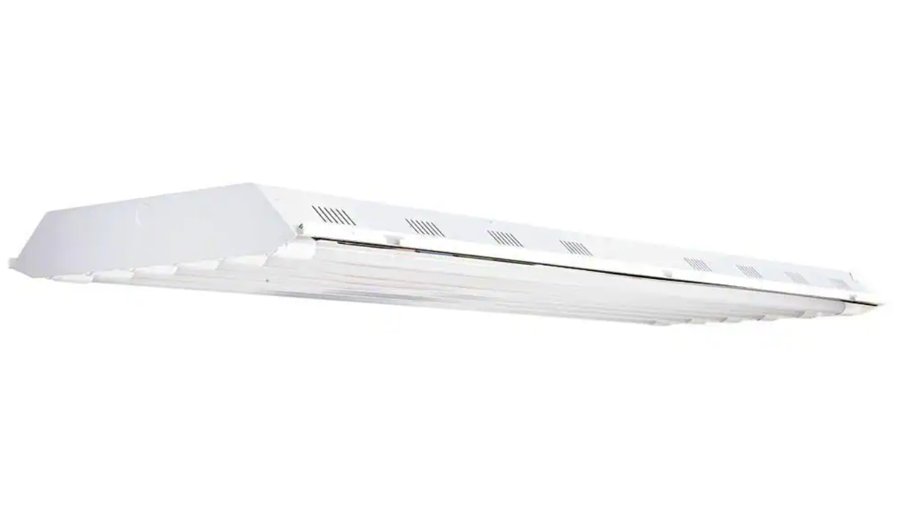 4 ft. 6-Light T8 White LED High Bay Light with 1800 Lumens LED Tubes 5000K