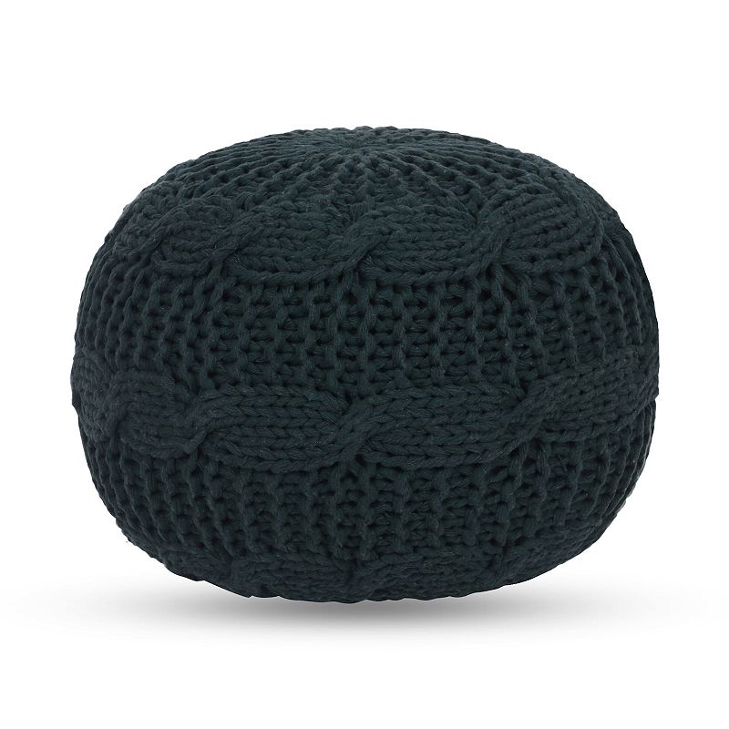 Marwa Pouf Hand Knitted