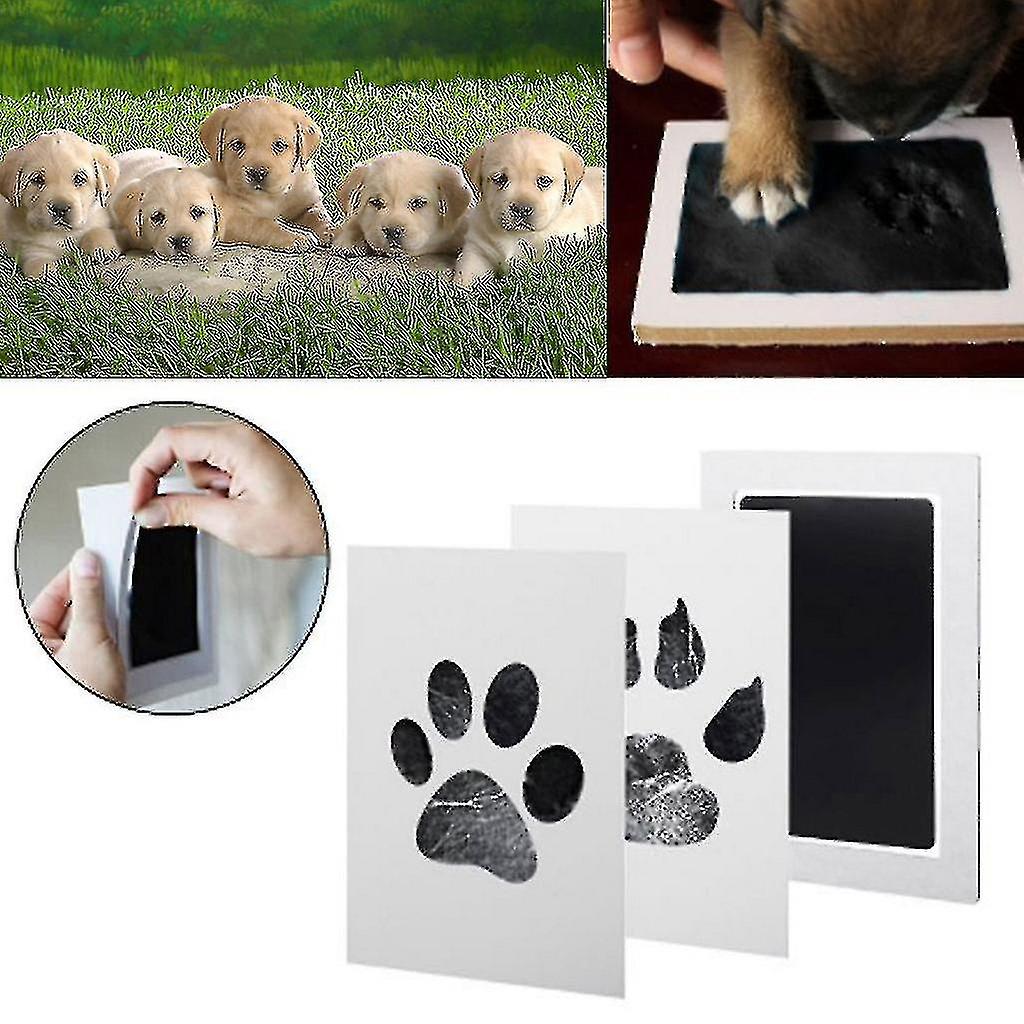 Baby Handprint Footprint Ink Pads Kits Pet Cat Dog Paw Print Souvenir Safe Non-toxic Gifts