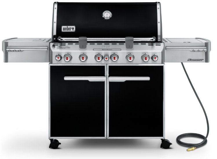 Weber Summit E-670 Black Natural Gas Grill