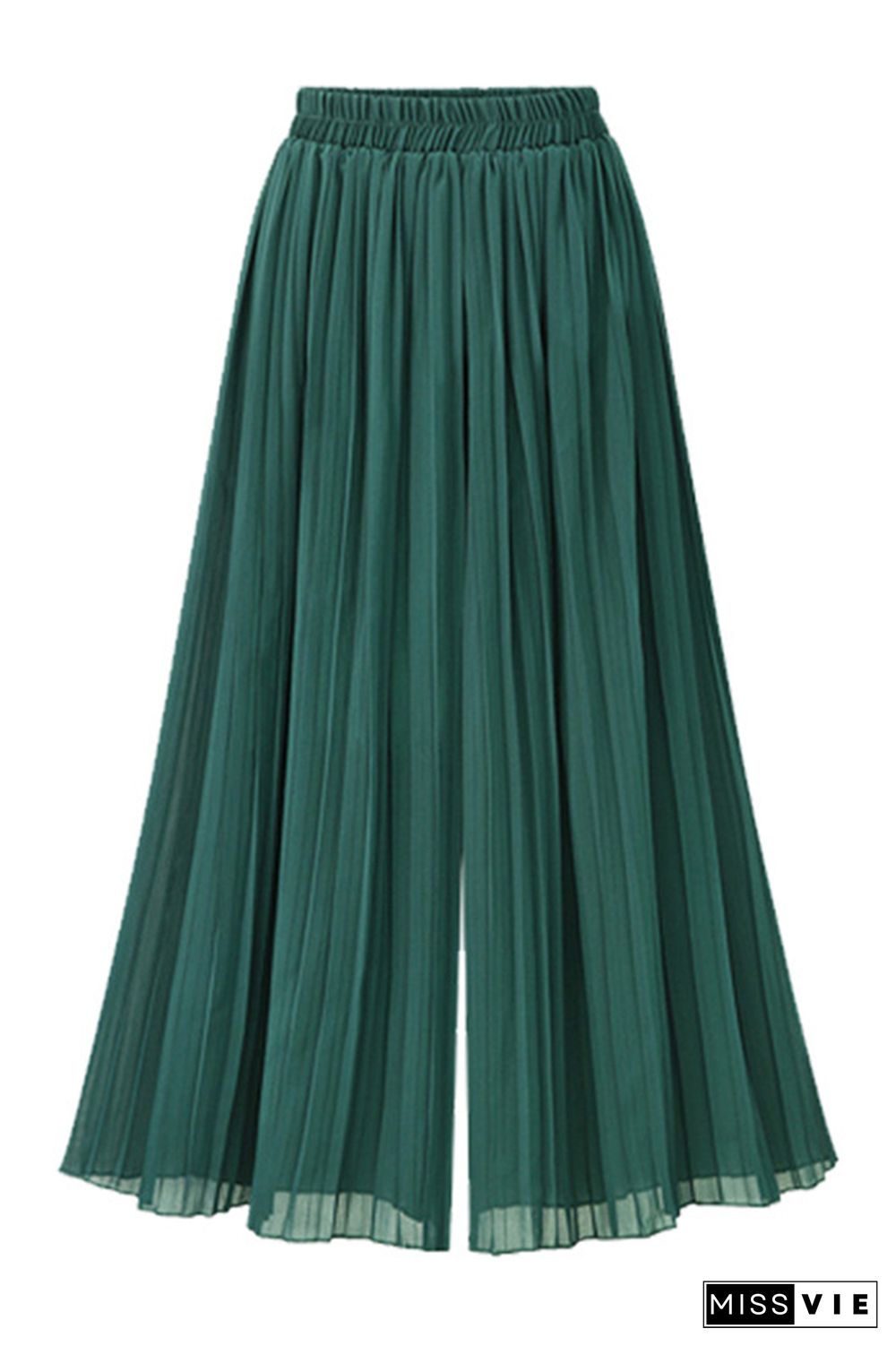 Plus Size Pleated Chiffon Pants Wholesale