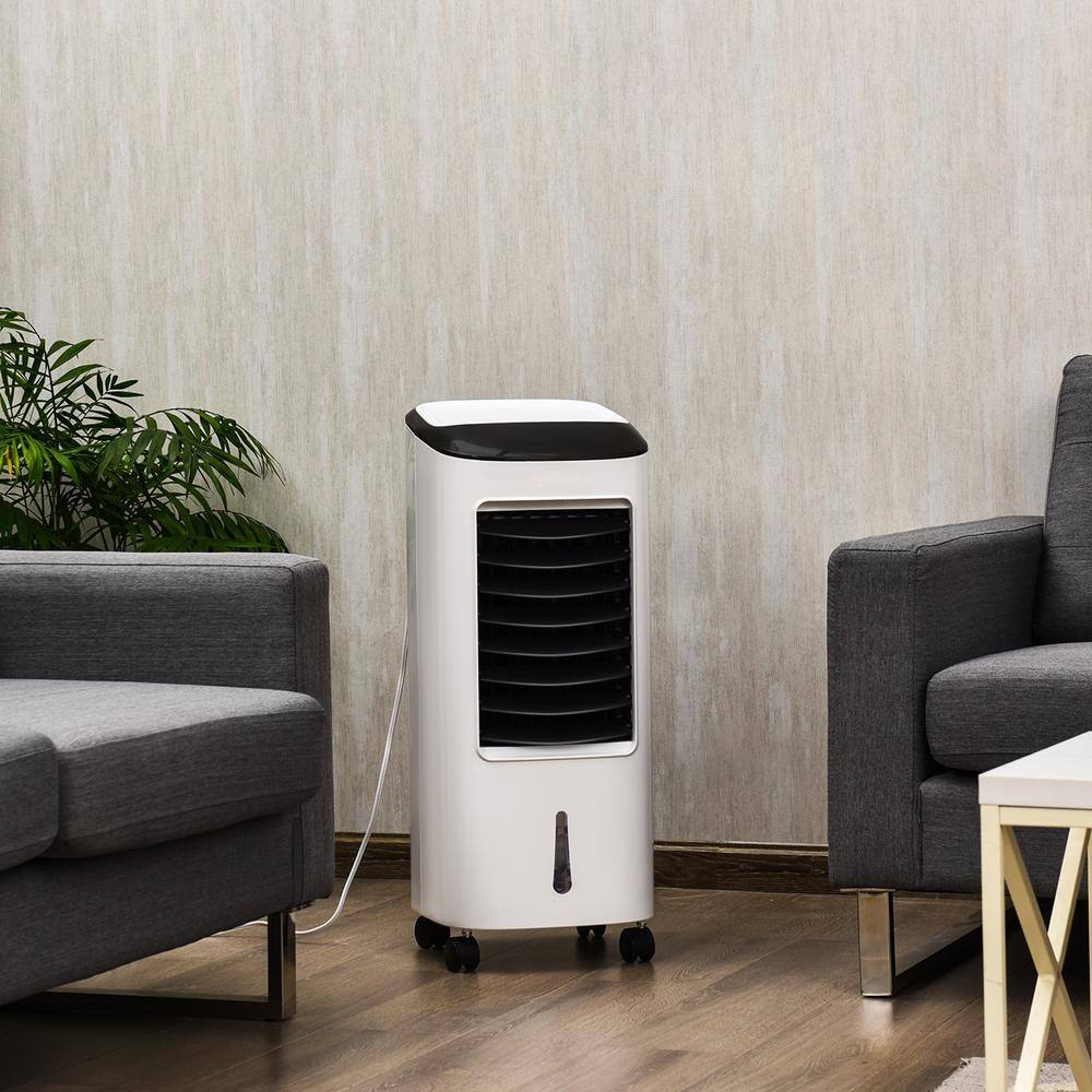 Gymax 3-in-1 10000 BTU (DOE) Evaporative Air Cooler Fan Portable Air Conditioner w Remote Control 7.5-Hour Timer Home Office GYM06546