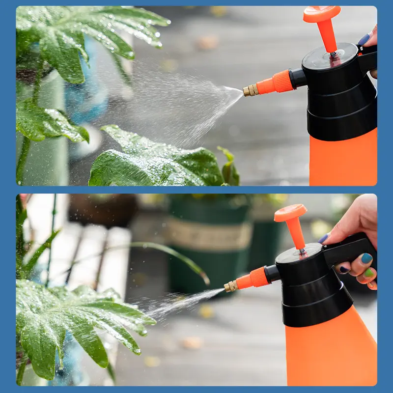 1.5L Plastic Plant Pump Pressure Watering Garden Hand Pump Sprayer