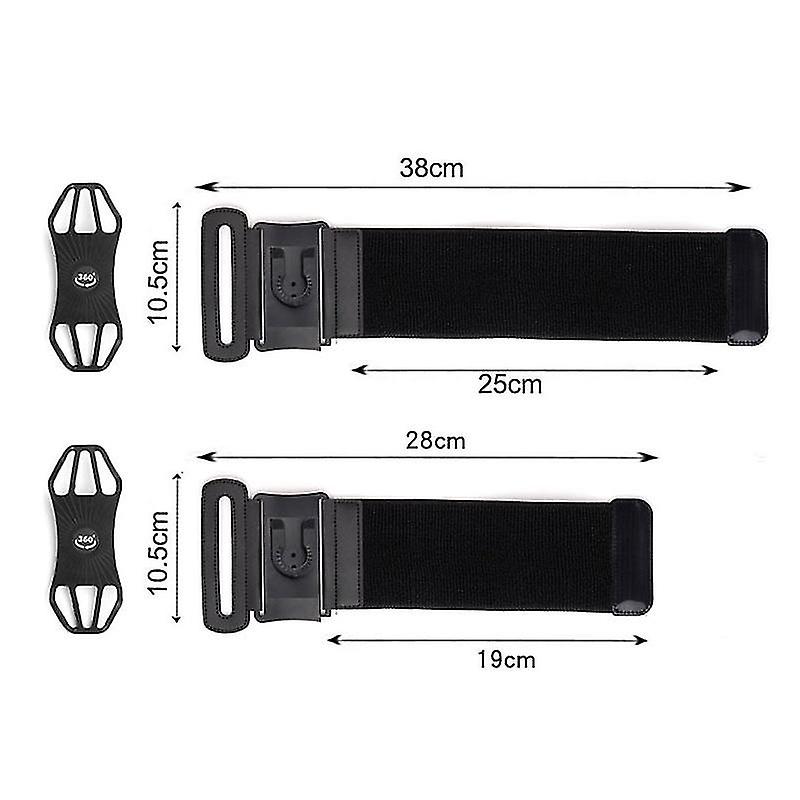 Wristband Phone Holder， 360 Rotating Detachable Sports Mobile Phone Armband-suitable For Most Mobile Phones In The Market