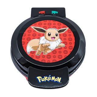 Uncanny Brands Pokemon 900 W 'Eevee' Black American Round Waffle Maker WM1-POK-EEV