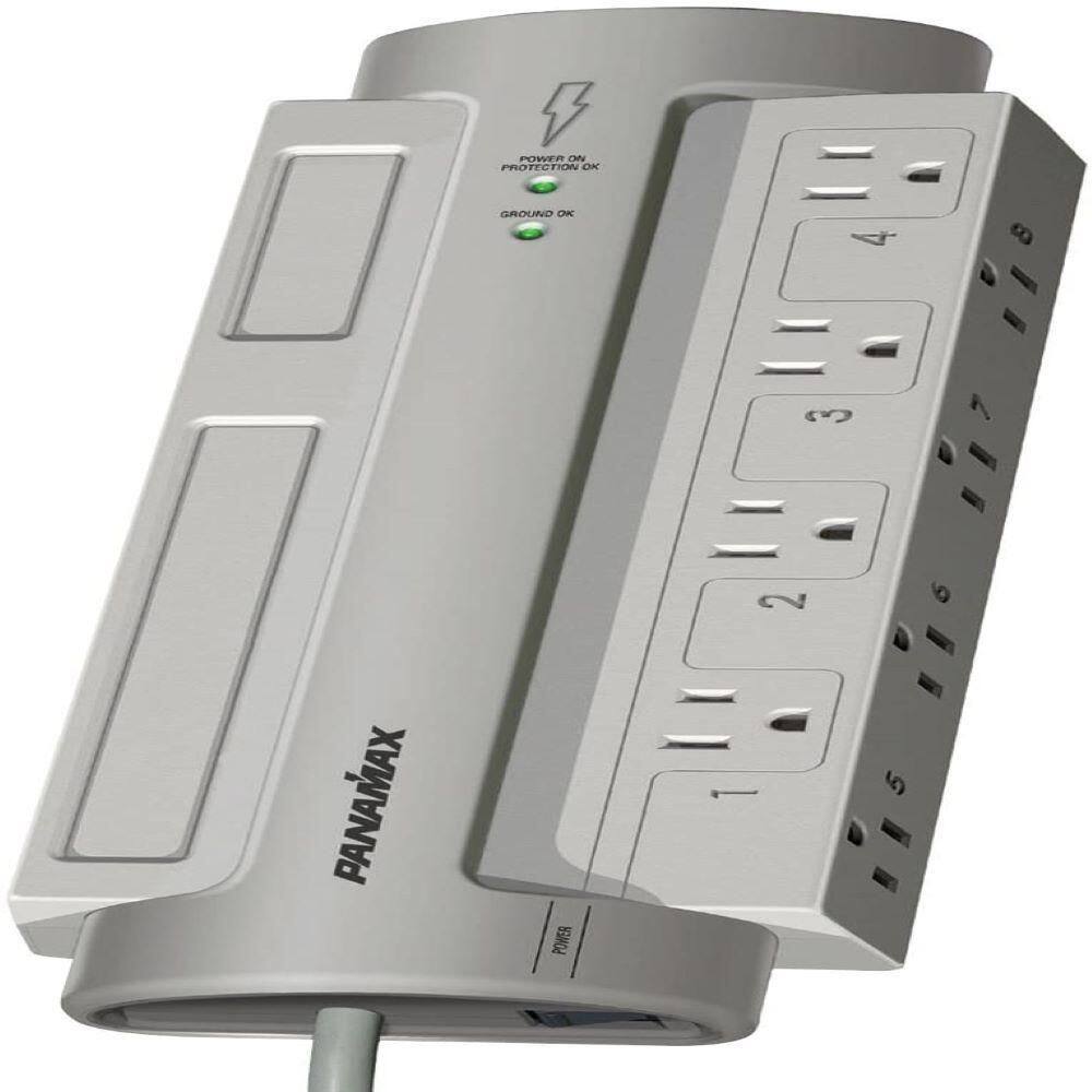 Panamax Pm8-Ex 8 AC Outlet Surge Protectors PM8-EX