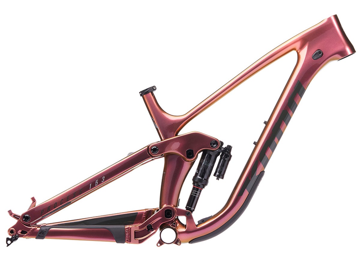 Kona Process 153 CR/DL 27.5 Full Suspension Frame - Prism Rust Purple - 2020