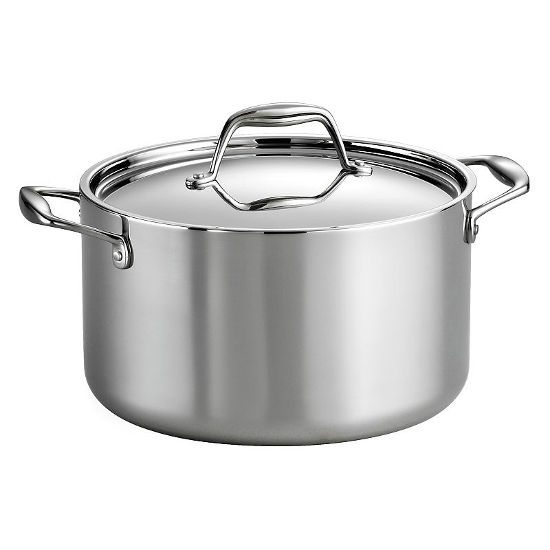 Tramontina Gourmet Tri-Ply Clad Stainless Steel 6-qt. Saucepot