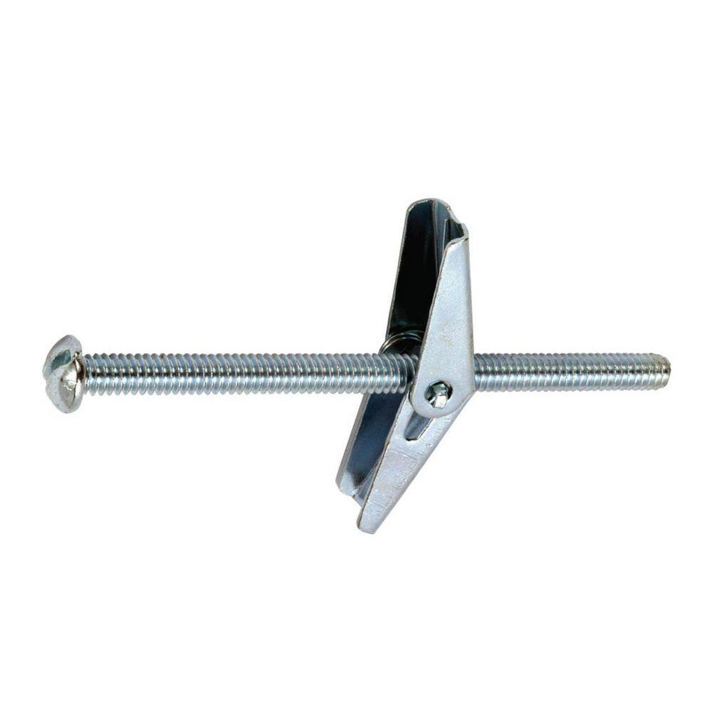 316 in. x 2 in. Toggle Bolts Round Head Spring Wing (50 per Pack) TOGB0190200CZ-050HD