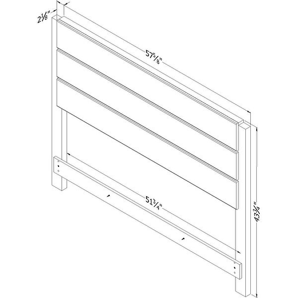 South Shore Munich Headboard - - 32815825