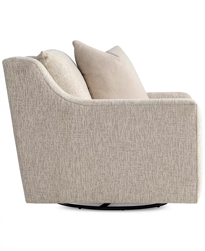 Furniture Gabi 36 Fabric Swivel Chair