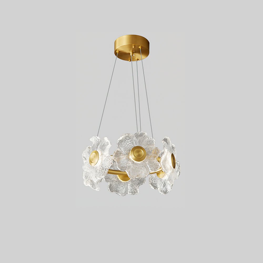 Flora Glass Chandelier