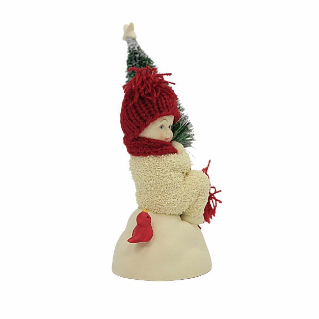 Snowbabies Keep Christmas In Your Heart One Figurine 5 75 Inches Tree Cardinal Kristi Jensen Pierro 6012344 Porcelain Off white