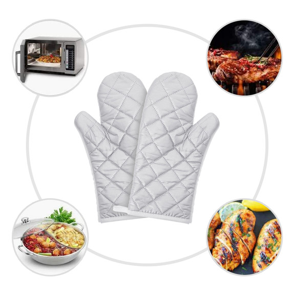 Muka Sublimation White Oven Mitt  Heat Resistant K...