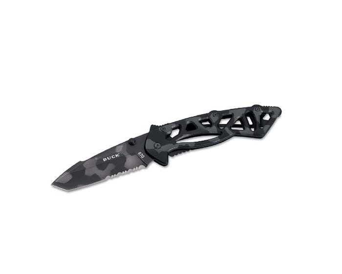 Buck Knives 870 Bones Folding Knife， Camo - 0870CMX