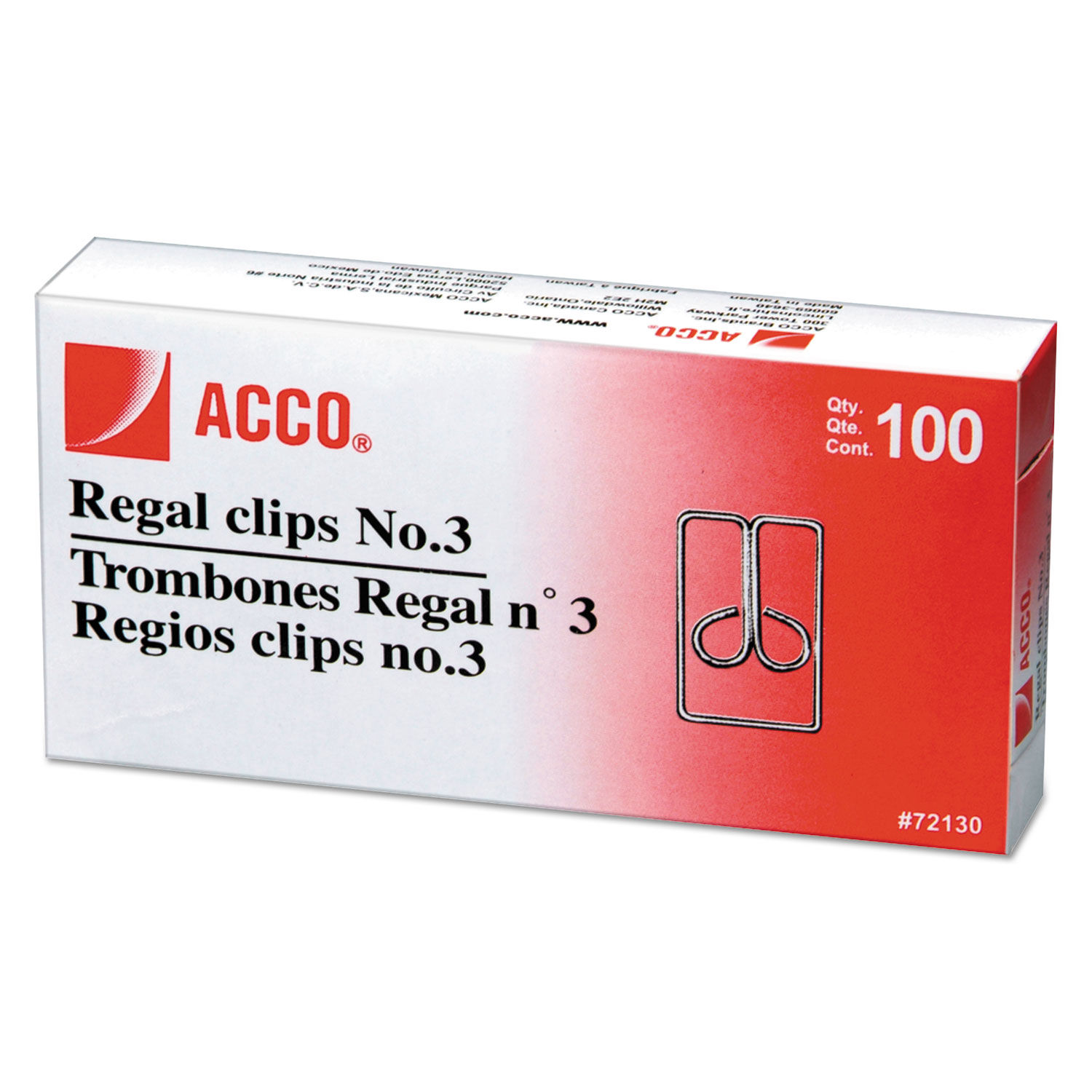 Regal Clips by ACCO ACC72130