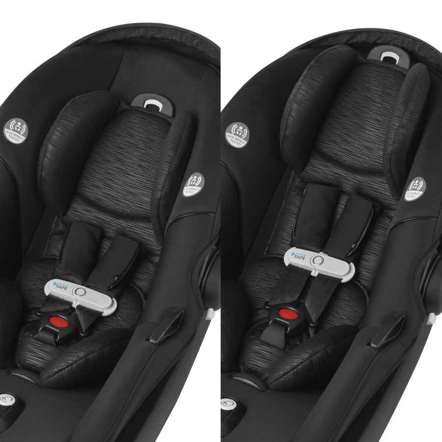 SecureMax Infant Car Seat with SensorSafe + SafeZone Load Leg Base